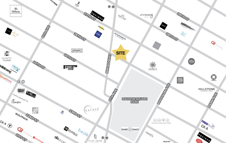 220 5th Avenue, New York, NY – fitness, retail space